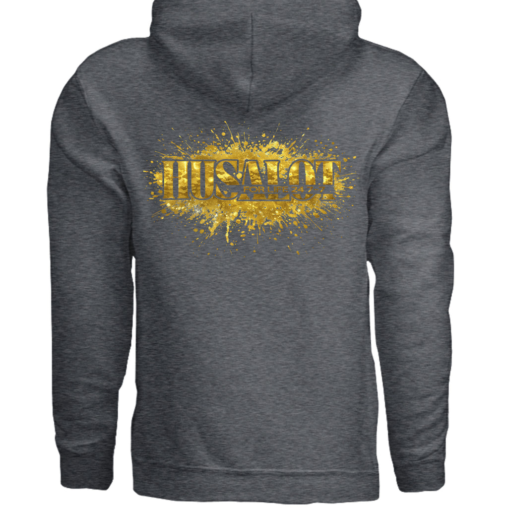 DARK HEATHER - G185 - BACK