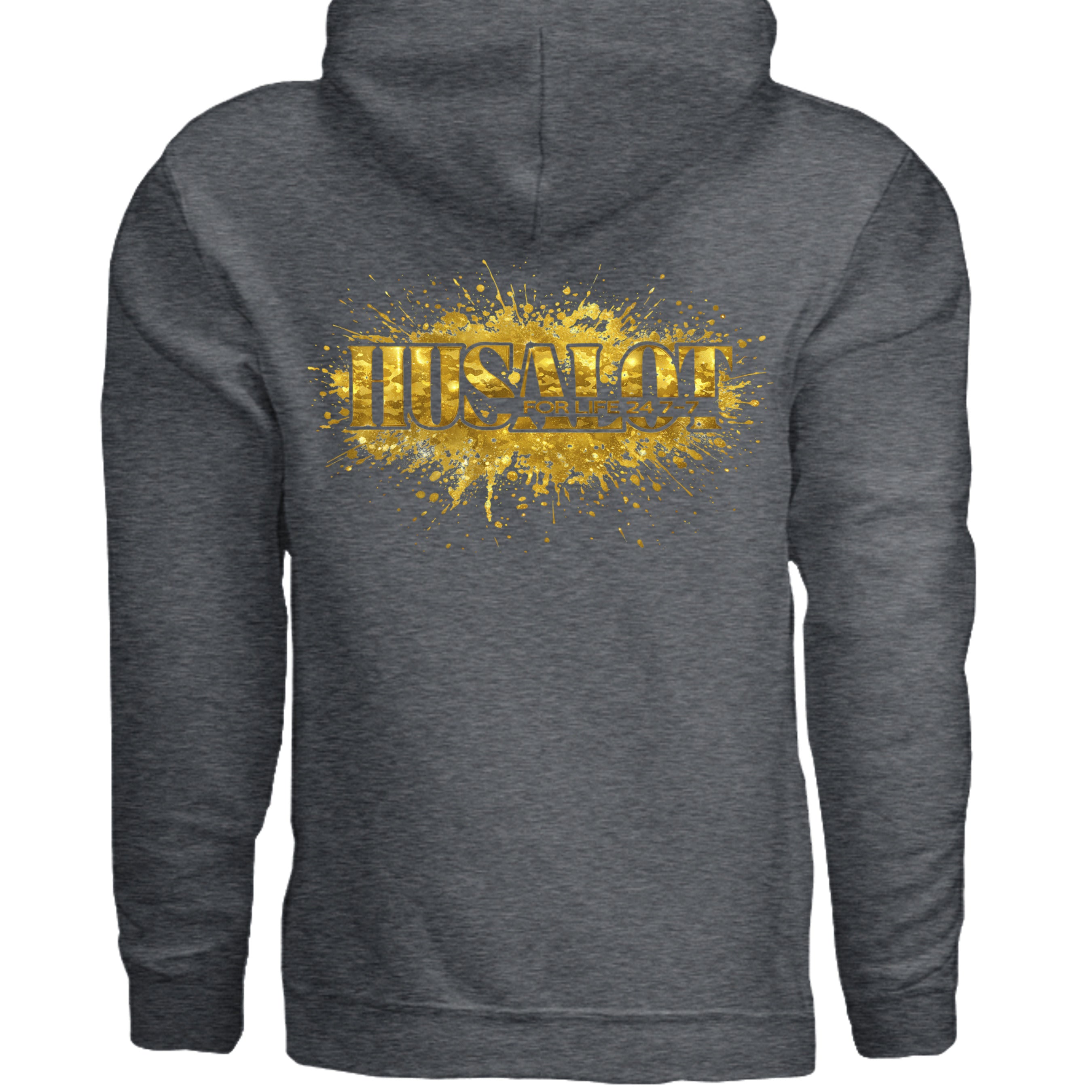 DARK HEATHER - G185 - BACK