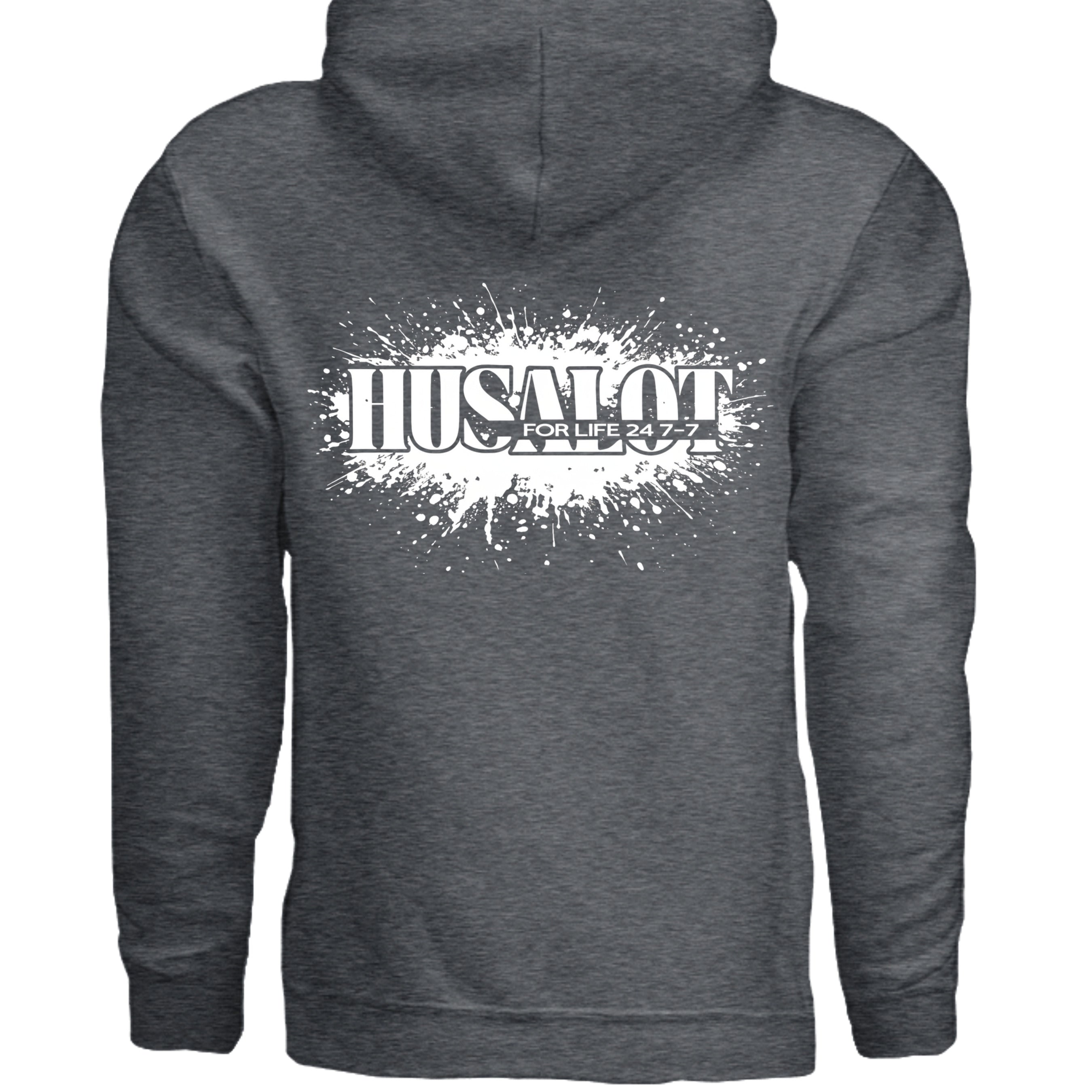 DARK HEATHER - G185 - BACK